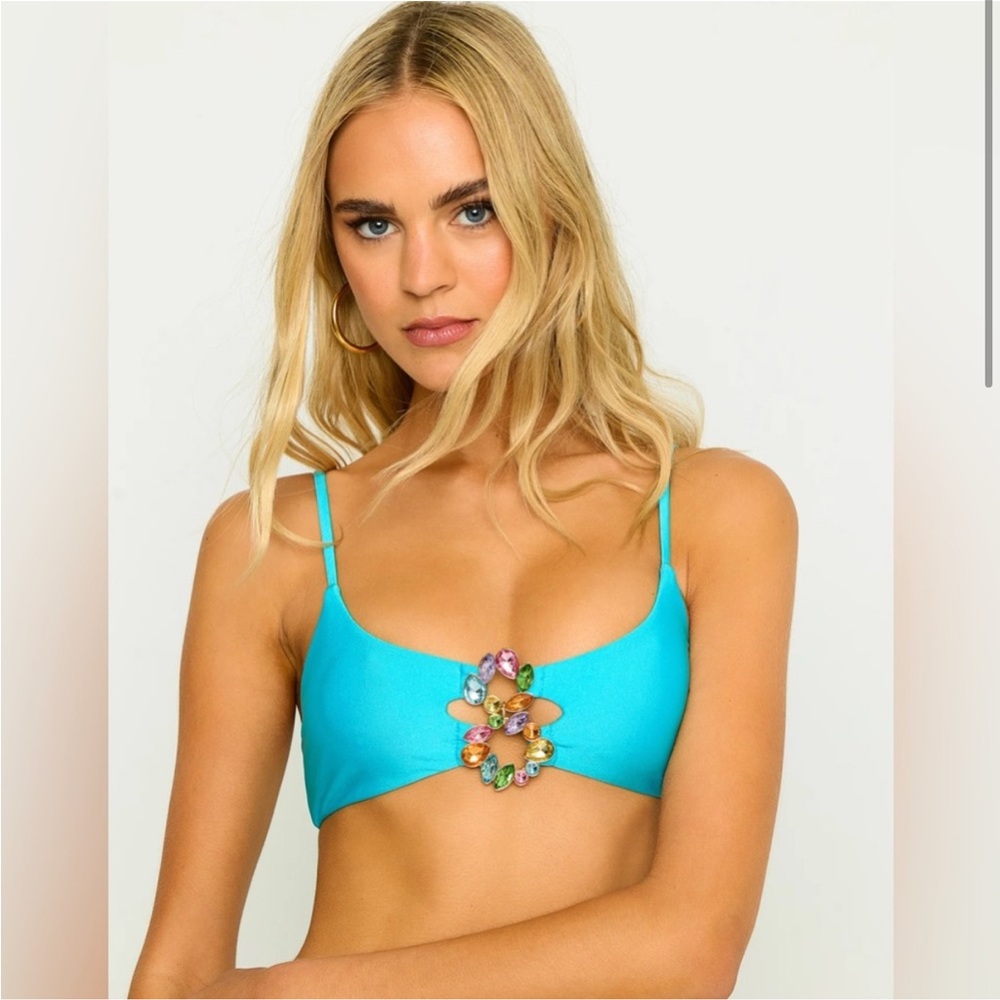 BNWT Set Vibrant Pink Bikini Charlie & Dakota Beach Bunny - Picture 8 of 10